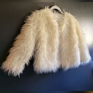 Girls Faux fur jacket  Cat & Jack